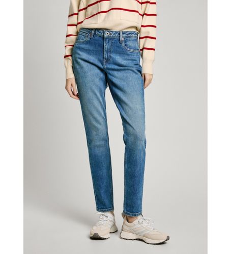 Til kvinder. PL204591IB5 Jeans i smal pasform (26/28), Casual, Bomuld, Denim, Bæredygtig - Pepe Jeans - Modalova