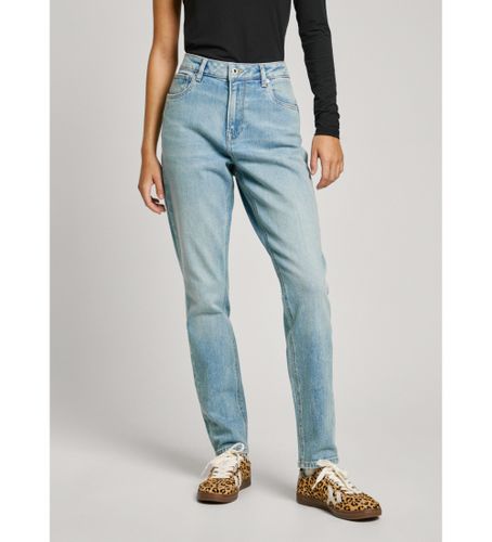 Til kvinder. PL204591MS9 Jeans i smal pasform (24/28), Casual, Bomuld, Denim, Bæredygtig - Pepe Jeans - Modalova
