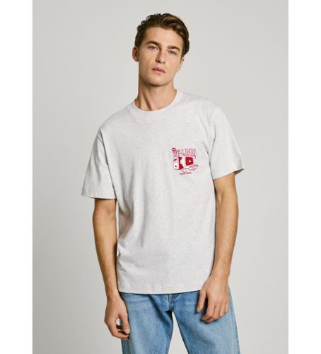 Til mænd. PM509789 T-shirt Presth (M), Casual, Bomuld, Korte ærmer - Pepe Jeans - Modalova
