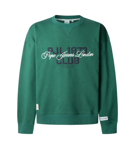 Til mænd. PM582847 Talbot Crew sweatshirt (L), Casual, Bomuld, Bæredygtig - Pepe Jeans - Modalova