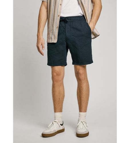 Til mænd. PM801093 Relaxed Smart navy shorts (30), Casual, Bomuld - Pepe Jeans - Modalova