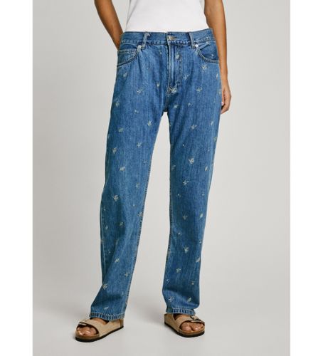 Til kvinder. PL204995 Jeans i , løs pasform (29/30), Casual, Bomuld, Denim - Pepe Jeans - Modalova