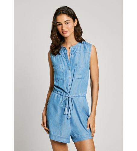 Til kvinder. PL230524 Edmess jumpsuit (S), Casual, Uden ærmer/stropper, Lyocell - Pepe Jeans - Modalova