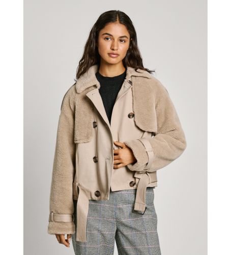 Til kvinder. PL402500 Fiona trenchcoat (M), Casual, Bomuld - Pepe Jeans - Modalova