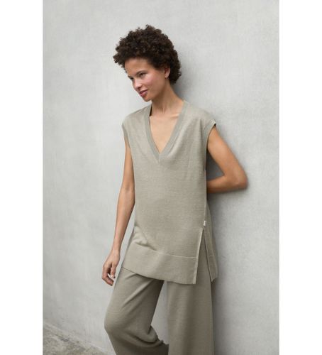 Til kvinder. MCWGAKNSABAL0636S25-534 Sabal trøje (L), Casual, Linned, Uden ærmer/stropper, Bæredygtig - ECOALF - Modalova