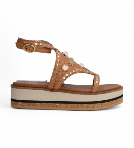Til kvinder. 549514 Brune Kenia-sandaler i (36), 3-5 cm, Spænder, Casual - Alpe - Modalova