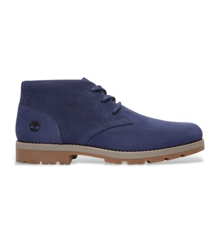 Til mænd. TB0A6CAAEW91 Britton Square læderstøvler med snørebånd i midten (45.5), Fast, Blonder, Casual, Klassisk - Timberland - Modalova