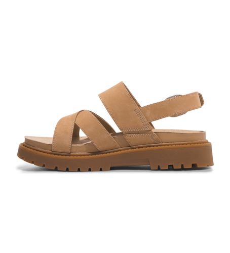 Til kvinder. TB0A61T4EN31 Clairemont Way sandaler i med bagrem, (42 W), Fast, Spænder, Casual - Timberland - Modalova