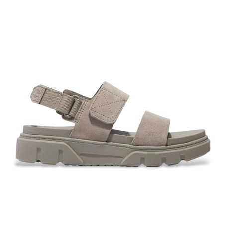 Til kvinder. TB0A61MGEO31 Greyfield sandaler med rem bagpå (39.5 W), Fast, Velcro, Casual, Gråt - Timberland - Modalova