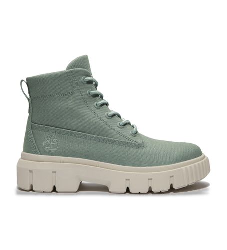 Til kvinder. TB0A41W8ER51 Greyfield grønne snørestøvler (38 W), Fast, Blonder, Casual - Timberland - Modalova
