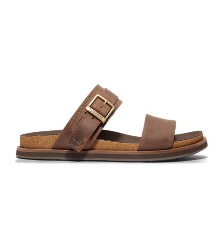 Til mænd. TB0A419HV131 Amalfi Vibes lædersandaler med dobbelte stropper i (49), Fast, Ingen, Casual - Timberland - Modalova
