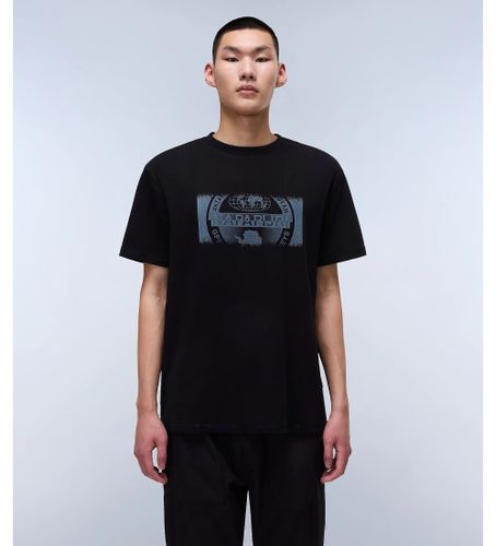Til mænd. NP0A4IEA Vanni Print T-shirt (XL), Casual, Bomuld, Korte ærmer - Napapijri - Modalova