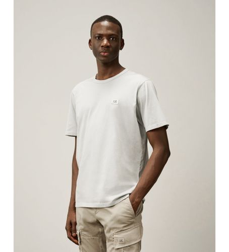 Til mænd. 18CMTS087A006374G T-shirt 70/2 Merceriseret (L), Casual, Bomuld, Korte ærmer - C.P. Company - Modalova