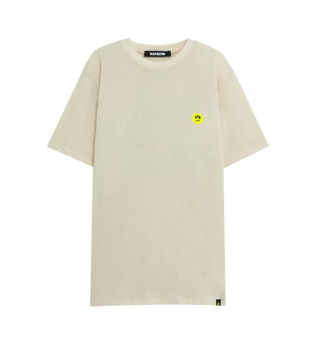 Unisex. S5BWUATH152 Smile Bear T-shirt (S), Casual, Bomuld, Korte ærmer - Barrow - Modalova