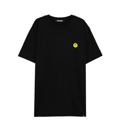 Unisex. S5BWUATH152 Smile Bear T-shirt (M), Casual, Bomuld, Korte ærmer - Barrow - Modalova