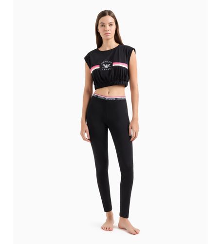 Til kvinder. EW000505_AF10883 Top Crop (S), Casual, Bomuld, Uden ærmer/stropper - Emporio Armani - Modalova