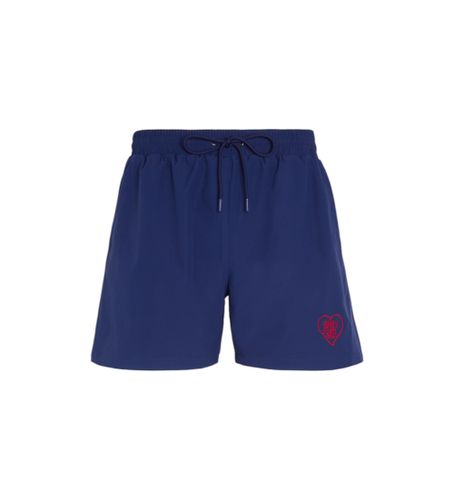 Til mænd. WIS2501 Hjerte-badedragt (L), Badetøj, Polyester - Family First - Modalova
