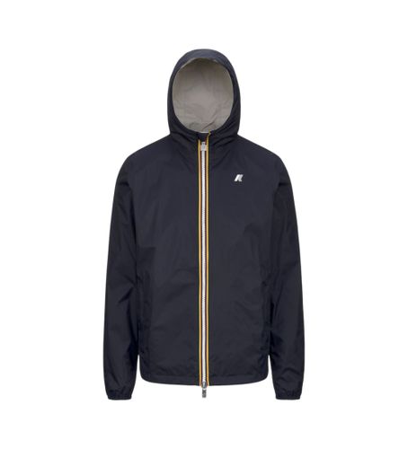 Til mænd. K2124EW Jake Plus 2 Vendbar jakke navy (S), Casual, Nylon, Lange ærmer, Blå - K-way - Modalova
