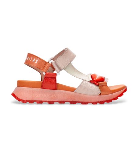Til kvinder. CHV253896 Maui Coral-sandaler i (36), 3-5 cm, Velcro, Casual, Koralfarvet - Hispanitas - Modalova