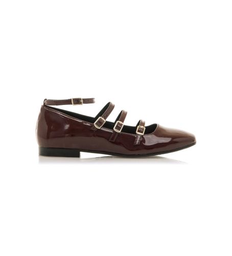 Til kvinder. 59777 Bourgognefarvede Camille-sko (37), 1-3 cm, Spænder, Casual, Rødbrun - MTNG - Modalova
