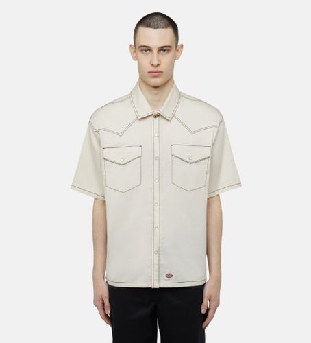Til mænd. DK0A4Z7MF901 River Ranch arbejdsskjorte (S), Casual, Bomuld, Korte ærmer - Dickies - Modalova