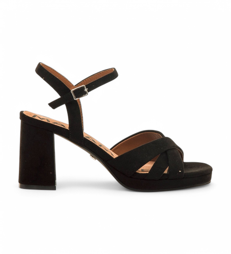 Til kvinder. 68647 Sandaler Cefalu (36), Stof, 8-10, mere end 10 cm, Spænder, Casual, Party - Mariamare - Modalova