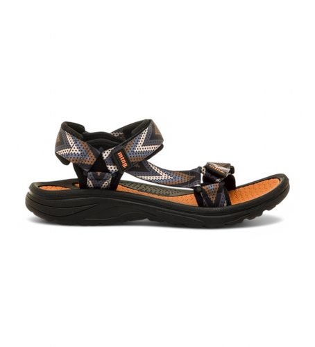 Til mænd. 84660 Solana flerfarvede sandaler (41), Stof, Fast, 1-3 cm, Velcro, Casual - Mustang - Modalova