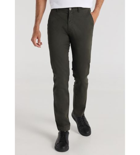 Til mænd. 803215550 Mørkegrønne slim fit chino-bukser (30), Casual, Bomuld - Bendorff - Modalova