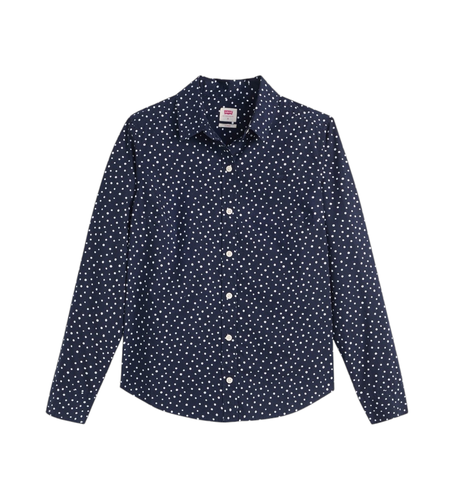 Til kvinder. 34574-0051 Klassisk skjorte (XS), Casual, Bomuld, Lange ærmer - Levi's - Modalova