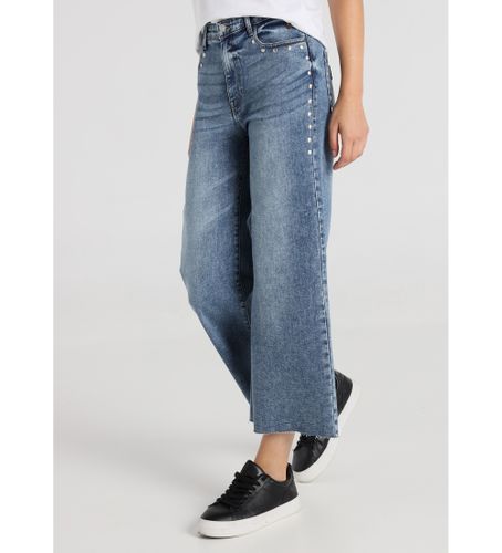 Til kvinder. 208042644 Jeans med kant og nitter (27), Casual, Bomuld, Denim - Lois Jeans - Modalova