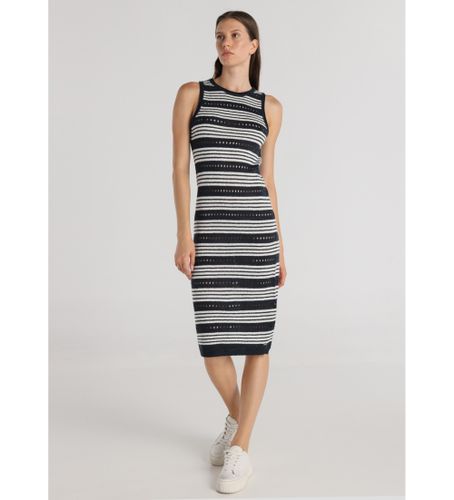 Til kvinder. 340358124 Midikjole tank fit sømandsstrik (XS), Casual, Akryl, Uden ærmer/stropper - Victorio & Lucchino, V&L - Modalova