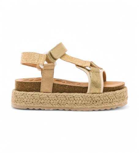 Til kvinder/piger. 49083 Padbio-sandaler i (33), Guldfarvet, Spænder, Casual, børnetøj - MTNG - Modalova