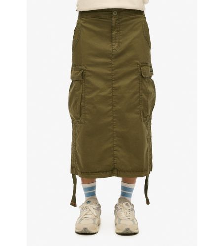 Til kvinder. W7210368A cargo midi-nederdel (XS), Casual, Bomuld - Superdry - Modalova