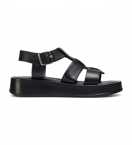 Til kvinder. AT-3403_3749_5792 Zahara lædersandaler (35), 3-5 cm, Spænder, Casual - Wonders - Modalova