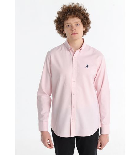 Til mænd. 143519333 Basic Comfort Fit skjorte (S), Casual, Bomuld, Lange ærmer - Lois Jeans - Modalova