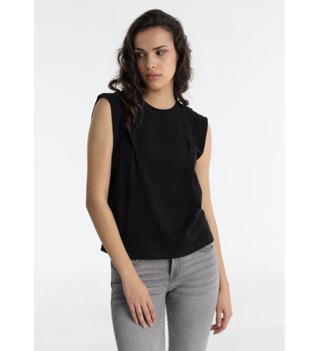 Til kvinder. 423072684 Kortærmet T-shirt (S), Casual, Bomuld, Korte ærmer - Lois Jeans - Modalova