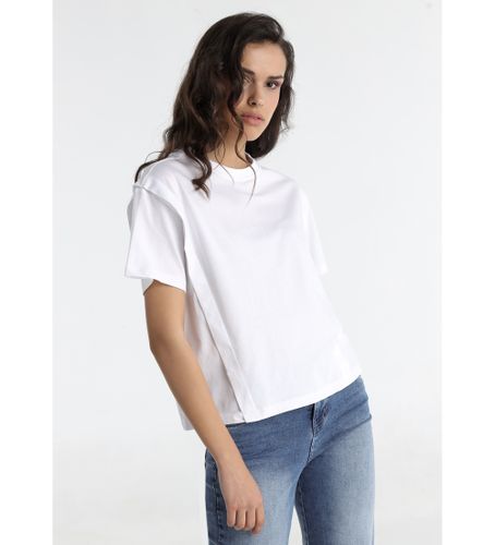 Til kvinder. 423212716 Kortærmet T-shirt (XS), Casual, Bomuld, Korte ærmer - Lois Jeans - Modalova