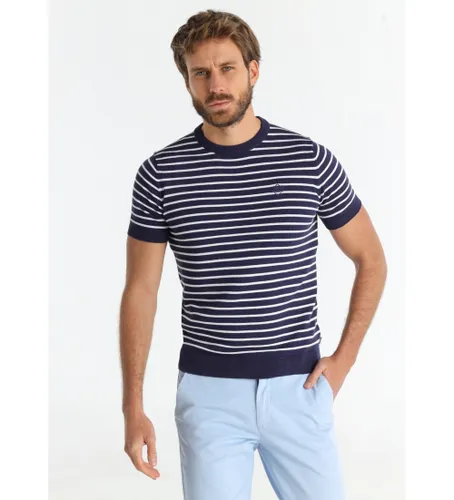 Til mænd. 850765484 Kortærmet T-shirt i strik (S), Casual, Bomuld, Korte ærmer - Bendorff - Modalova