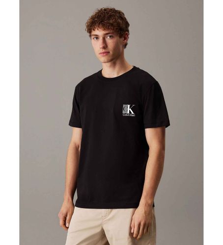 Til mænd. LV04RC853G Abstrakt grafisk T-shirt (L), Casual, Bomuld, Korte ærmer - Calvin Klein - Modalova