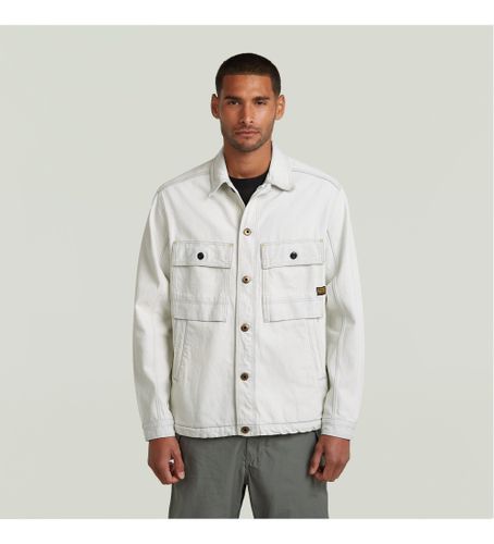Til mænd. D26462-D436-H122 Mosa overshirt (XS), Casual, Lange ærmer, Bæredygtig, Genbrugsbomuld - G-Star - Modalova