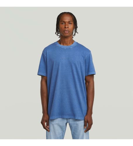 Til mænd. D27760-C756-H177 Overdyed Center Chest Loose T-Shirt (XS), , Casual, Korte ærmer, Økologisk bomuld, Bæredygtig - G-Star - Modalova