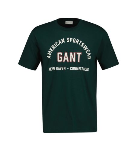 Til mænd. 2003364 T-shirt med tryk i (S), Casual, Bomuld, Korte ærmer - Gant - Modalova