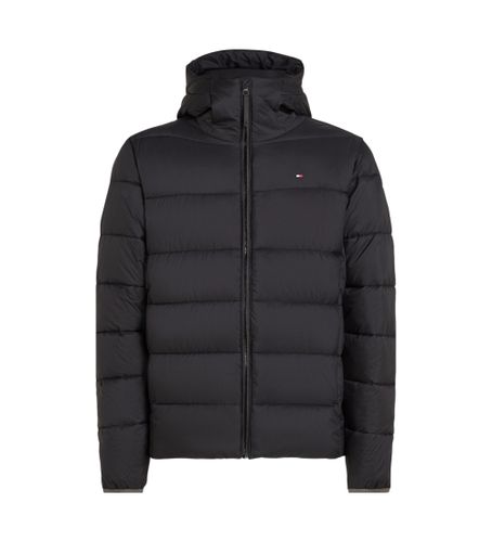 Til mænd. MW0MW41983 Termisk quiltet jakke i ripstop-stof (M), Casual, Nylon, Blå - Tommy Hilfiger - Modalova