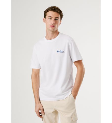 Til mænd. PM5010086 Milon T-shirt (XL), Casual, Bomuld, Korte ærmer - Pepe Jeans - Modalova