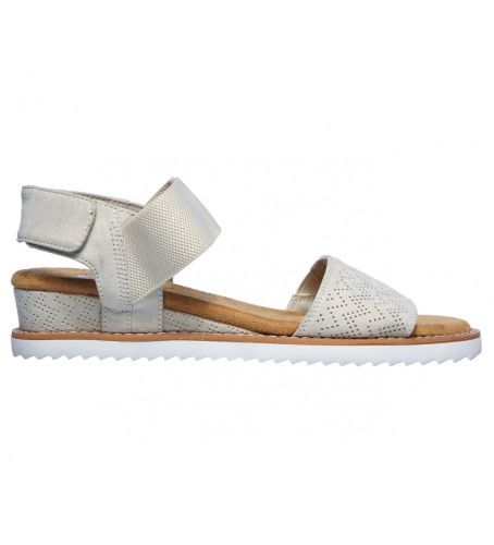 Til kvinder. 31440 Desert Kiss sandaler (36), Stof, 1-3 cm, 3-5 cm, Velcro, Casual - Skechers - Modalova