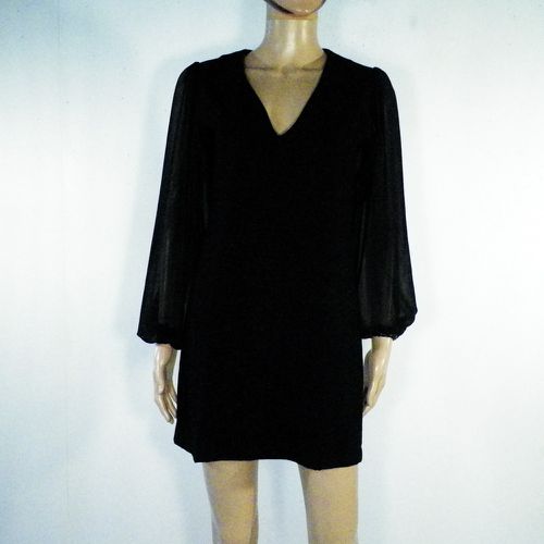 Robe Noire ZARA T XS - zara - Modalova