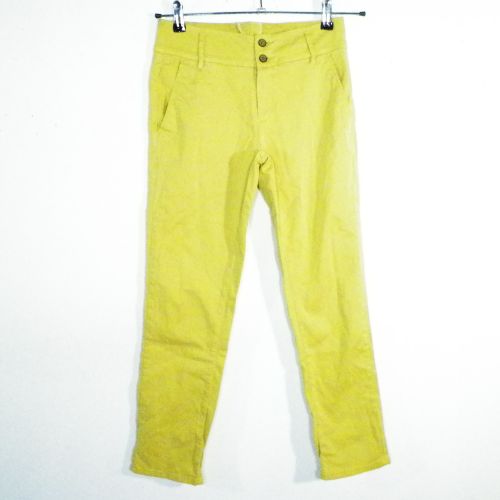 Pantalon Moutarde Taille Estime 34 - Label Emmaus - Modalova