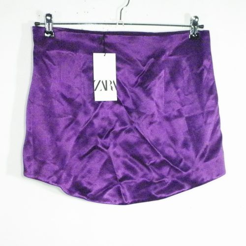 Jupe Violette ZARA T L - zara - Modalova