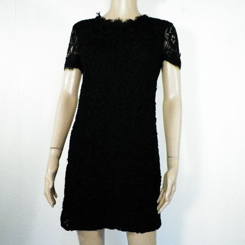 Robe Noire ZARA T S - zara - Modalova