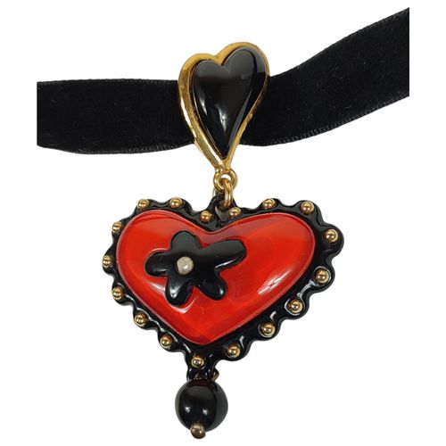 Pendentif vintage cur - cadeau d'un homme amoureux - christian lacroix - Modalova